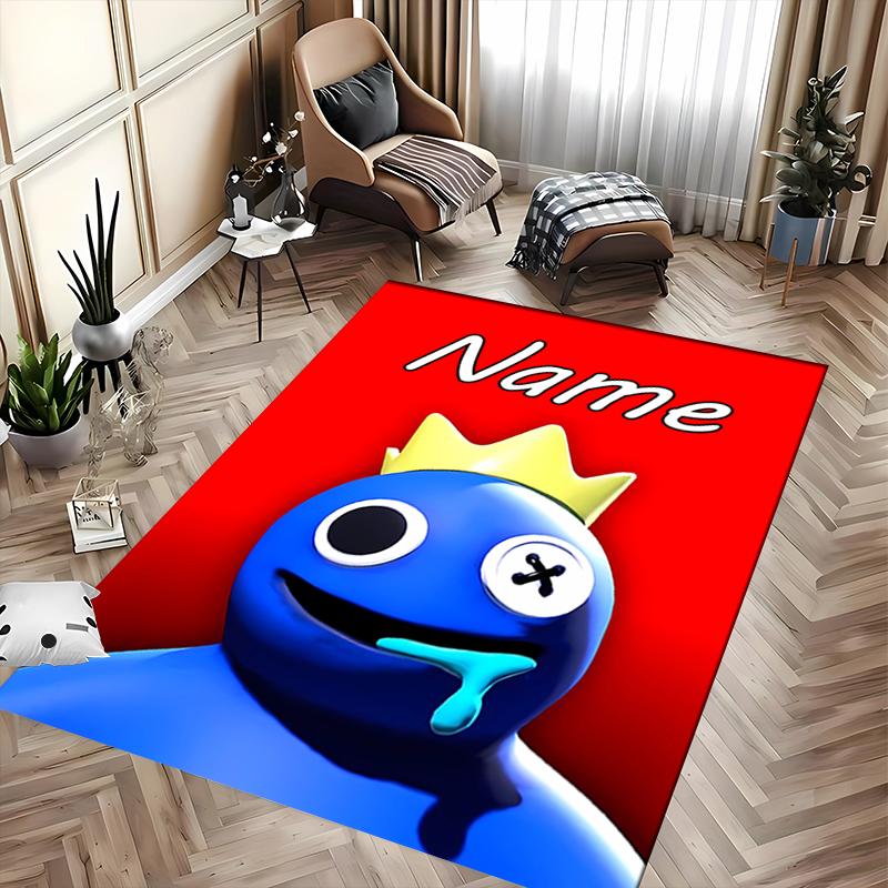 Custom personalization Rainbow Friends Area Rug - Perfect For Kitchen, Bathroom,Laundry Room Decor Large Size Available,Gift All Seasons
