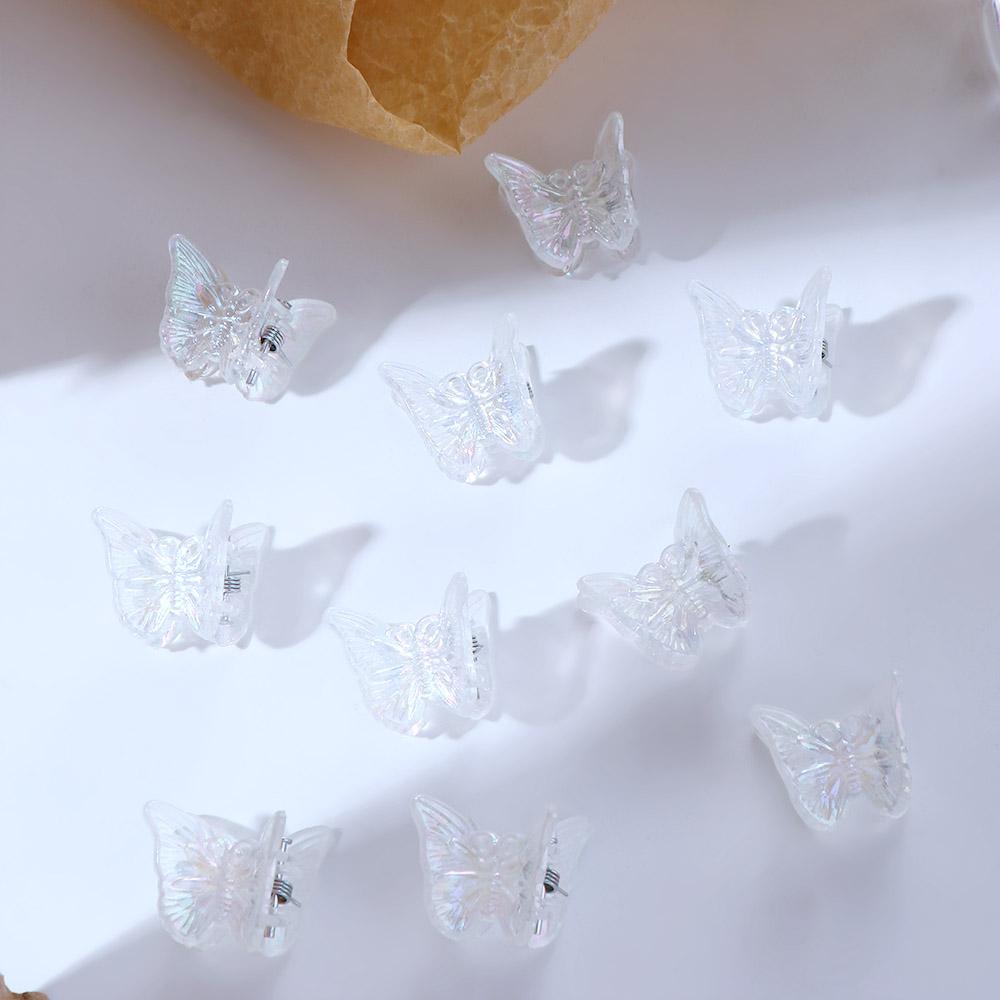 Temperament Women Hair Accessories Transparent Hair Claw Korean Style Hair Clip Small Side Clip