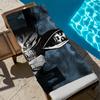 Handtuch T-TupacS Sauna Geschenk PoolFitnessstudio Strand Reise Dusche Schnelltrocknend Sport Handtücher S-ShakurS Camping Weich