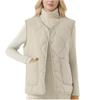 Women's Fashion Light Jacket Stand Collar Multicolor Zipper Button Coat