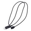 Full Speed 12V/5V Voltage Step-Up USB To 4Pin PC Fan Sleeved Power Adapter Cable Usb A Male/Small 4pin 30/50/100CM