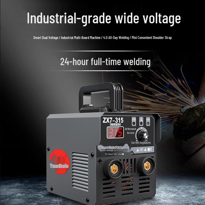 Gold Dual Voltage Mini Portable Welder for Home and Industrial Use