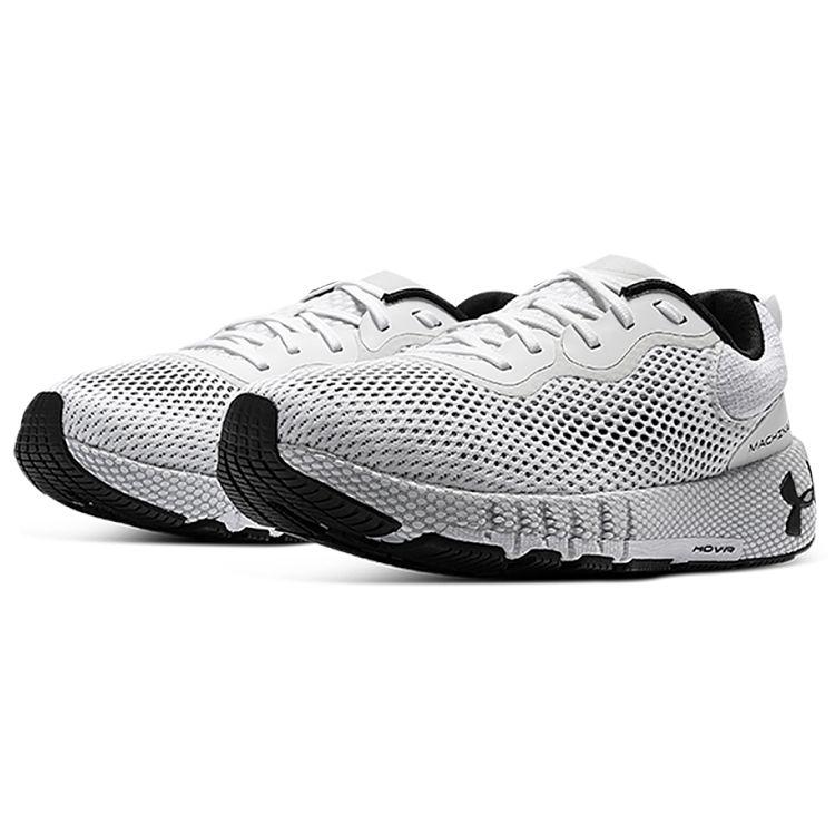 Under Armour HOVR Machina 2 Comfortable Low-Top Casual Running Shoes Men sneaker White Black 3024738-107