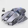 Bezdrátová tichá mechanická myš Wolf Spider SC300 pro hraní, kancelář a podnikání - Dobíjecí