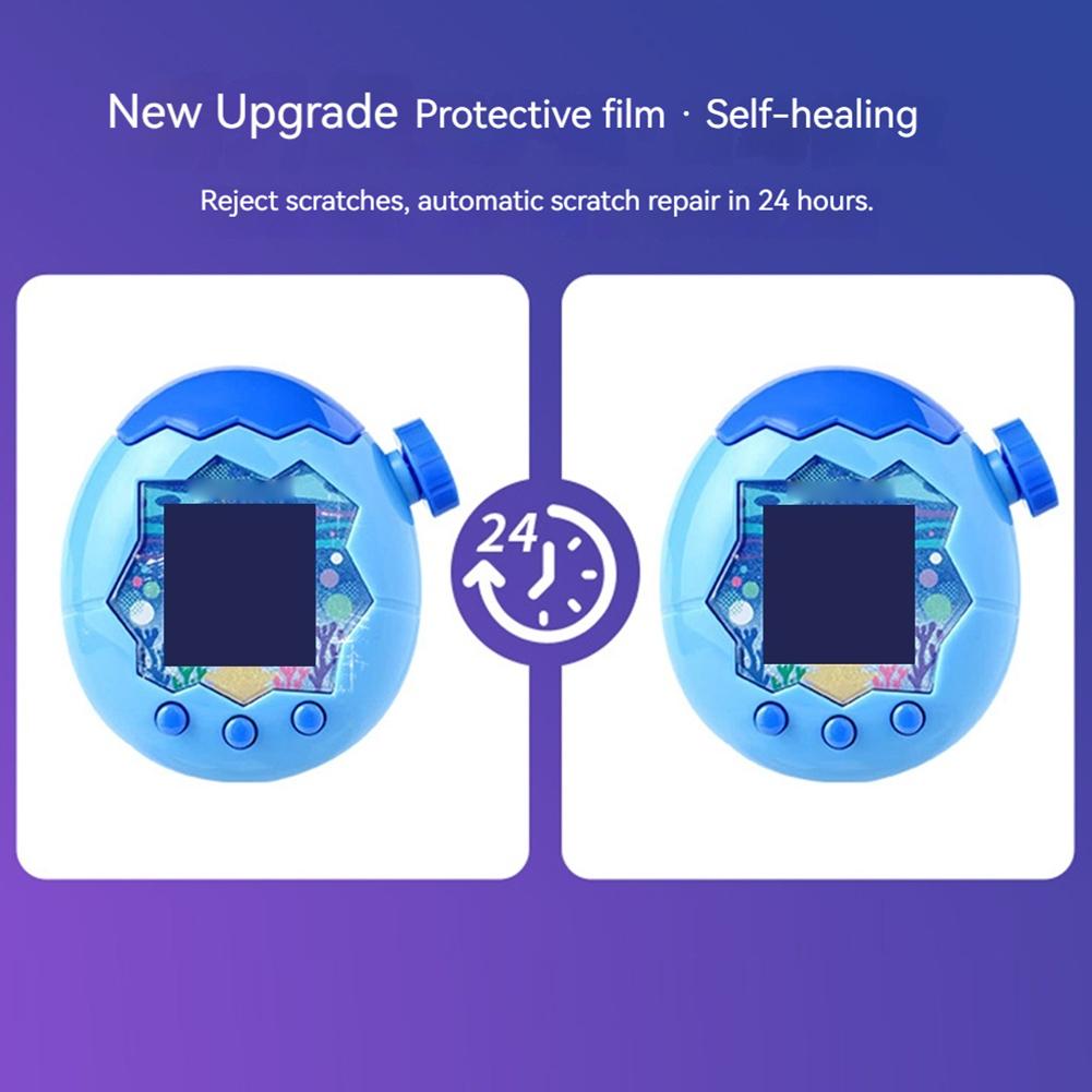 2/4/6pcs Screen Protector Film for Tamagotchi Paradise Game Machine Soft TPU Film Scratchproof Screen Film Shatterproof