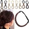 Extensions Hairband Braided Braids Hair Hair Extension Adjustable