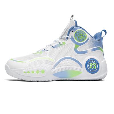 Nein. 23 High-Top-Sneaker Herren Sommer atmungsaktiv Mittelschüler stoßdämpfende Basketballschuhe Herren Jugend Lauf-Sneaker