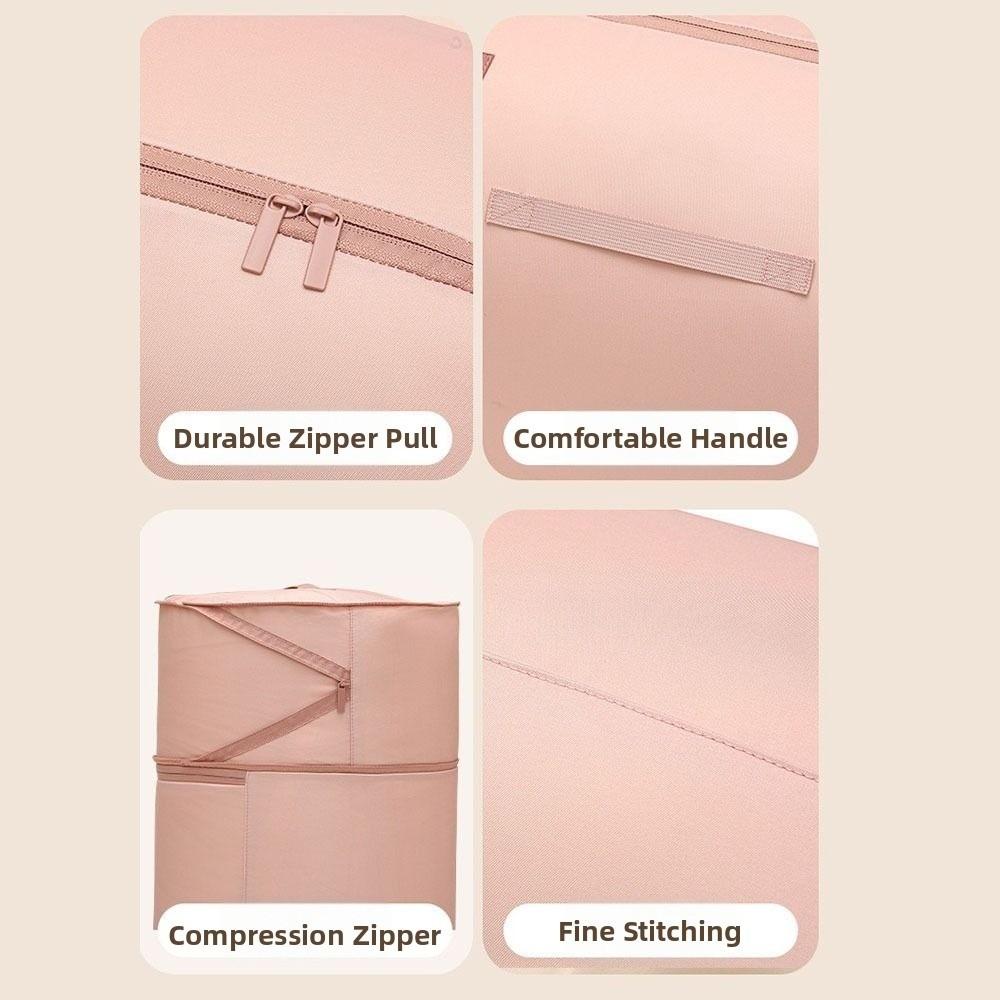 Moisture-proof Cylinder Quilt Storage Bag Dustproof Large Cylinder Luggage Packing Bag With Zipper Space Saving