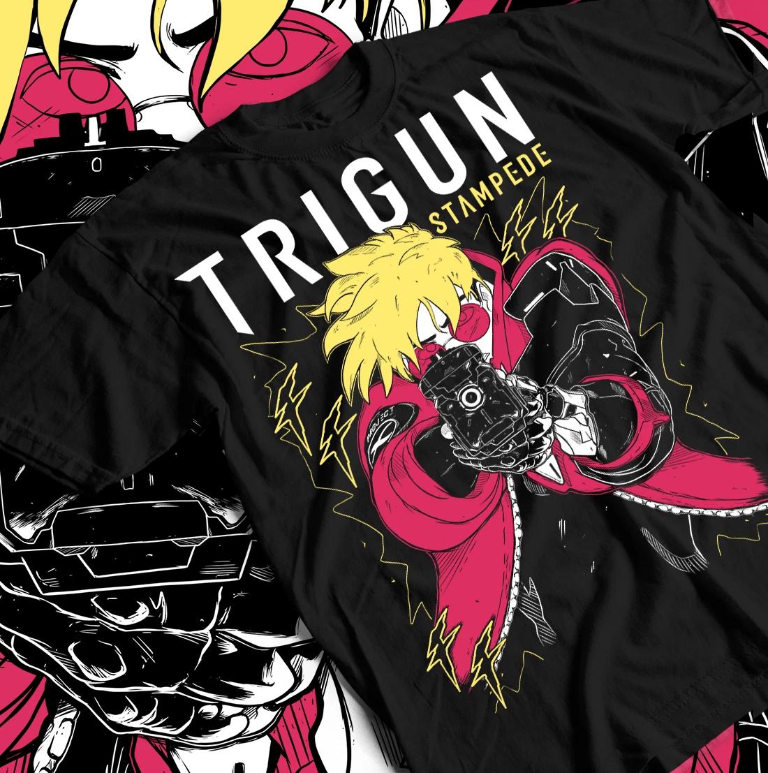 Vash the Stampede Moon Trigun T-Shirt 3XL