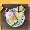 Pancake Plush Animal Toy Capybara Doll Keychain Backpack Pendant Holiday Gift