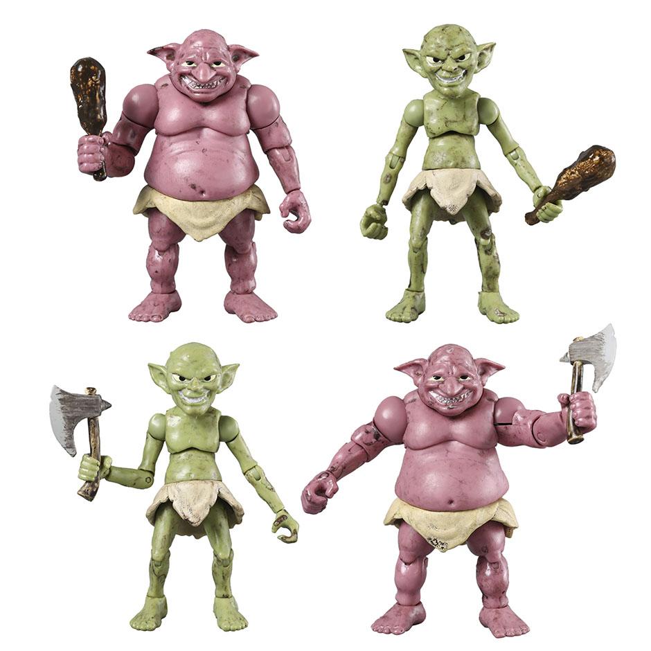 

Goblin Complete 4 Set Capsule Gacha Toy Movable Figure