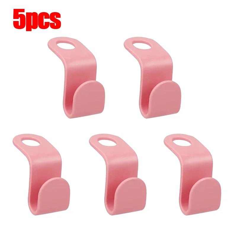 

50/5Pcs Clothes Hanger Hooks Space Saving Closet Connector Hook Cascading Hanger Plastic Extender Clips Wardrobe Coat Organizer 5.5x2cm