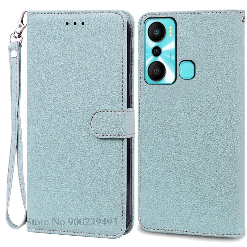 Hot 20i Case For Infinix Hot 20i Case Wallet Leather Flip Cover For Infinix Hot 20i Case X665C X665E Phone Cover Coque Fundas
