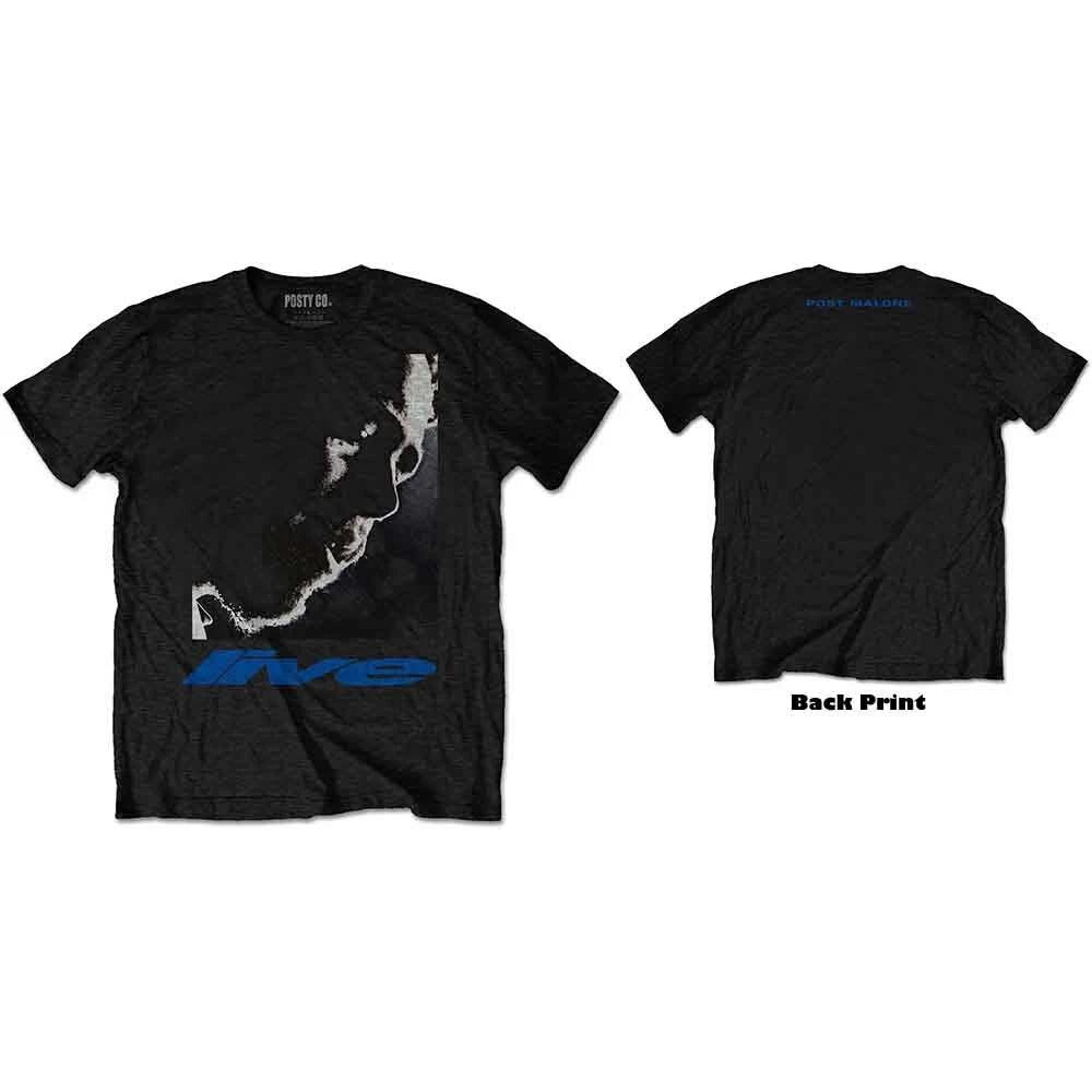Men s Post Malone Close Up T-Shirt Black 4XL