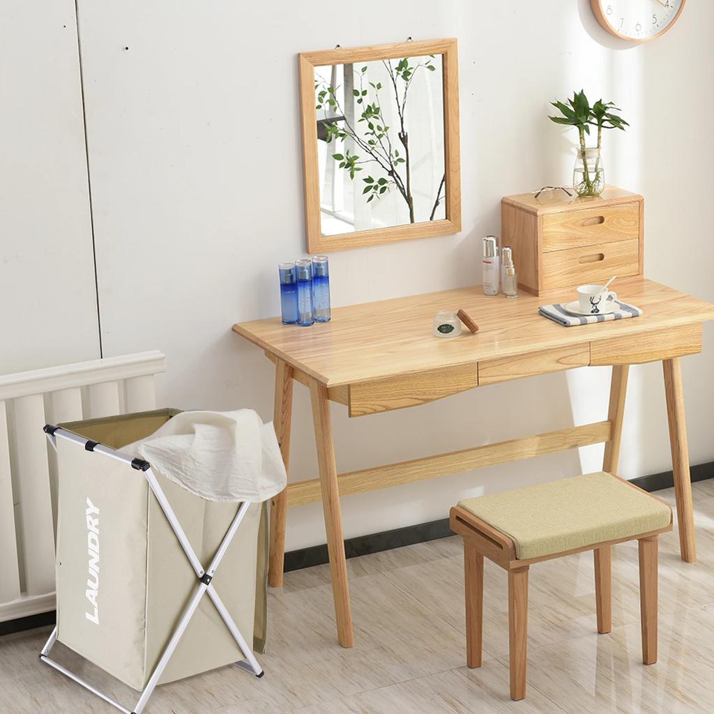 Dirty Clothes Laundry Basket Storing Waterproof Oxford Storage Bags Portable Foldable Clothing Toy Household Organizer Curtain