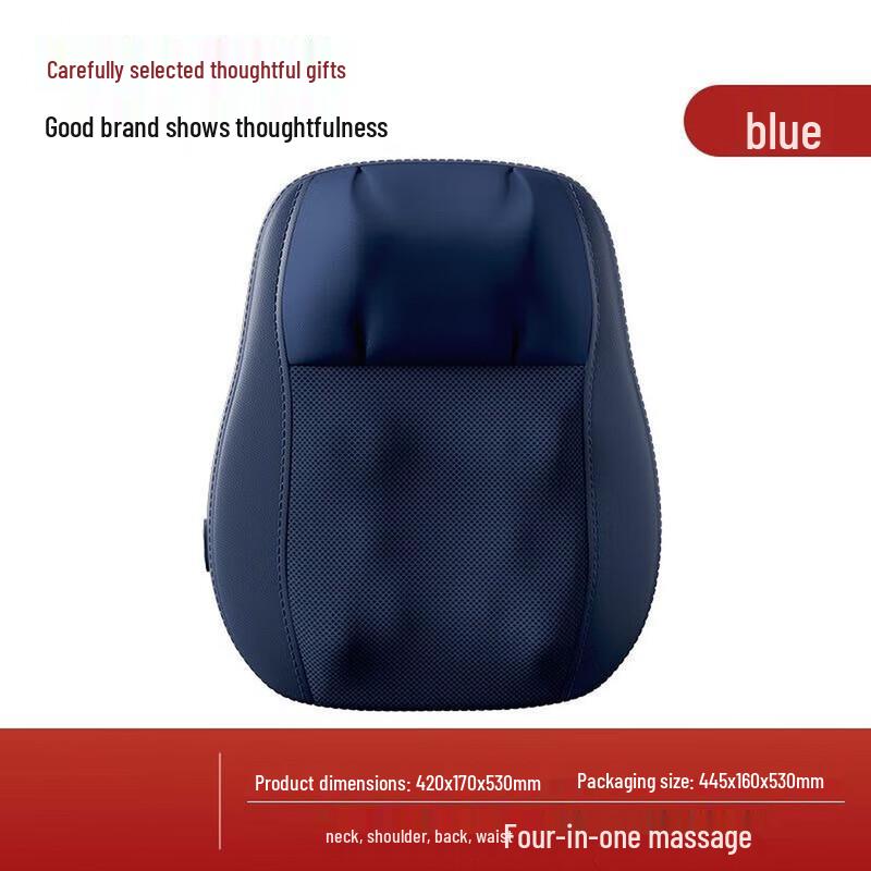 CHIGO Neck and Back Massage Cushion CN plug (adapter included)