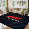 F1 Design Crystal Velvet Rug Soft Decorative Mat for Bedroom Entrance