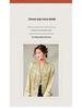 2025 Autumn Women's Heavyweight 32 Momme Silk Jacquard Jacket - New Chinese Style Design, Long Sleeve
