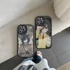 Watamote K-Kuroki T-Tomoko Leather Phone Case For IPhone 16 15 14 13 12 11 Pro Max Plus Shockproof Cover