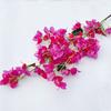 Artificial Bougainvillea Branches 5pcs Simulated Triangular Plum High Branches Encryption Wedding Arch Decoration Flower 117cm