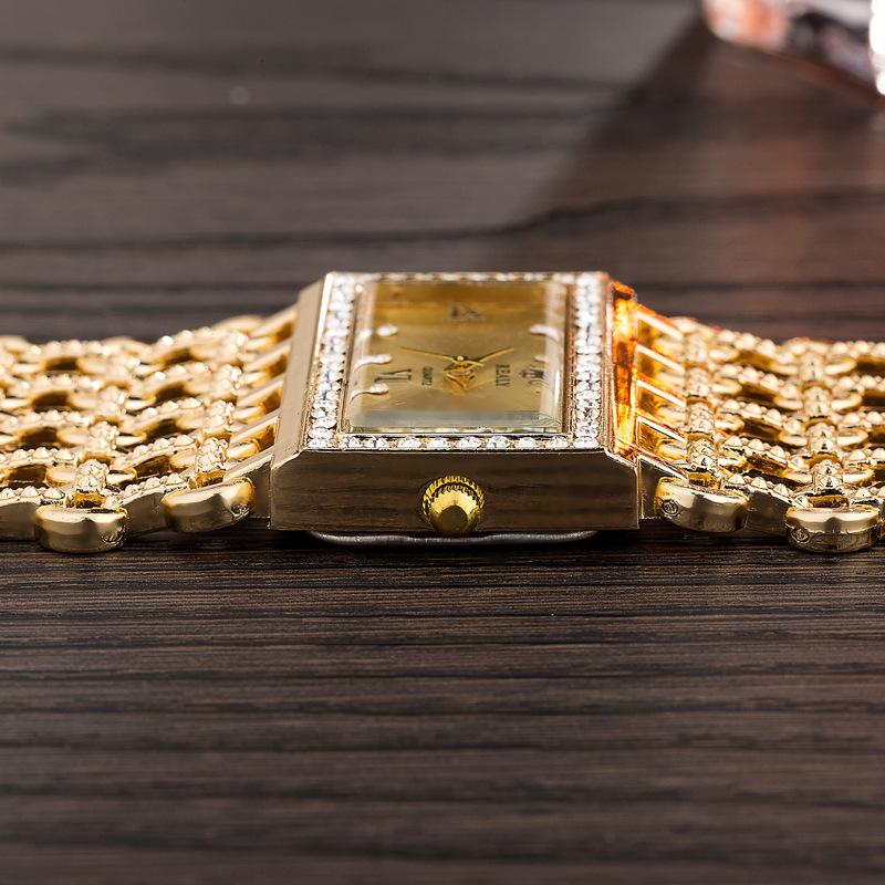 Bracelet De Montre Femme Doré 13 Mm - Métal, Neuf Sous Blister