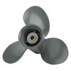 3-Blatt-Aluminiumlegierung Marinepropeller 58130‑ZV4‑010AH Ersatz für Außenbordmotor 8–20 PS