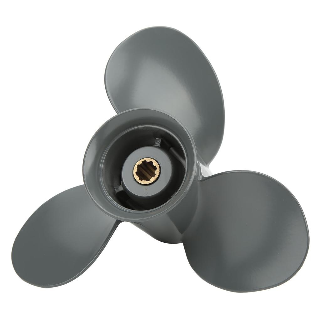 3-Blatt-Aluminiumlegierung Marinepropeller 58130‑ZV4‑010AH Ersatz für Außenbordmotor 8–20 PS