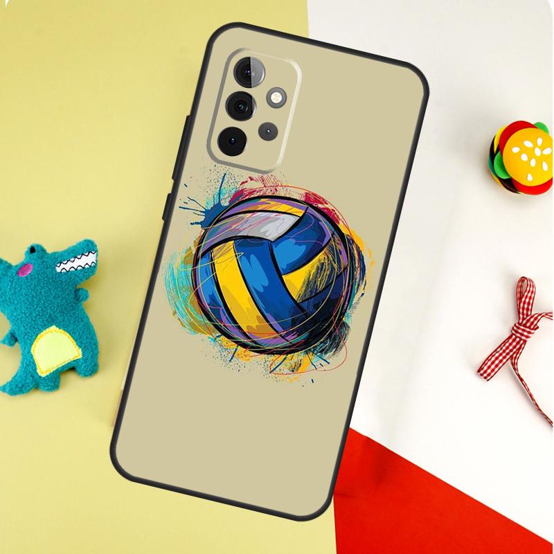 Volleyball Sprot For Samsung Galaxy A22 A32 A52 A54 A34 A14 A55 A35 A15 A53 A33 A13 A05 A06 A16 Phone Case