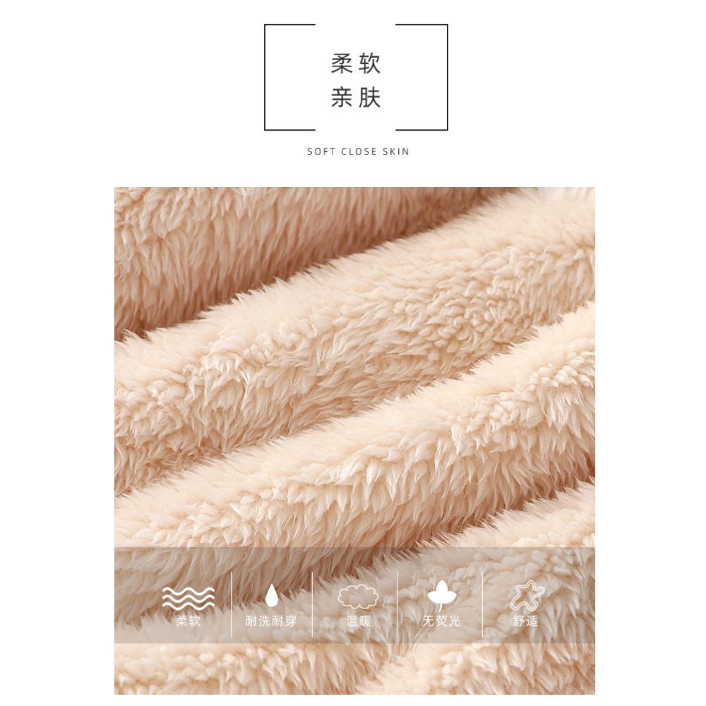 Children's Sleepwear New Autumn and Winter Teddy Bear Home Set Cute Outerwear Warm Jacket