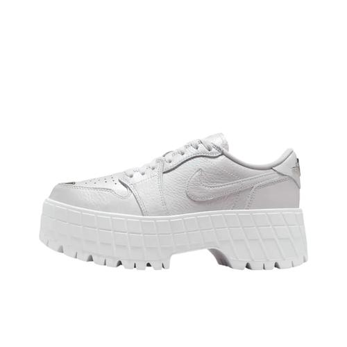 Jordan Air Jordan 1 Low Brooklyn White HF3184-100 Women's Size