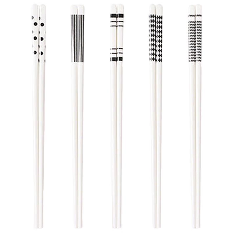 Baoshi High-End Heat-Resistant Ceramic Chopsticks Set