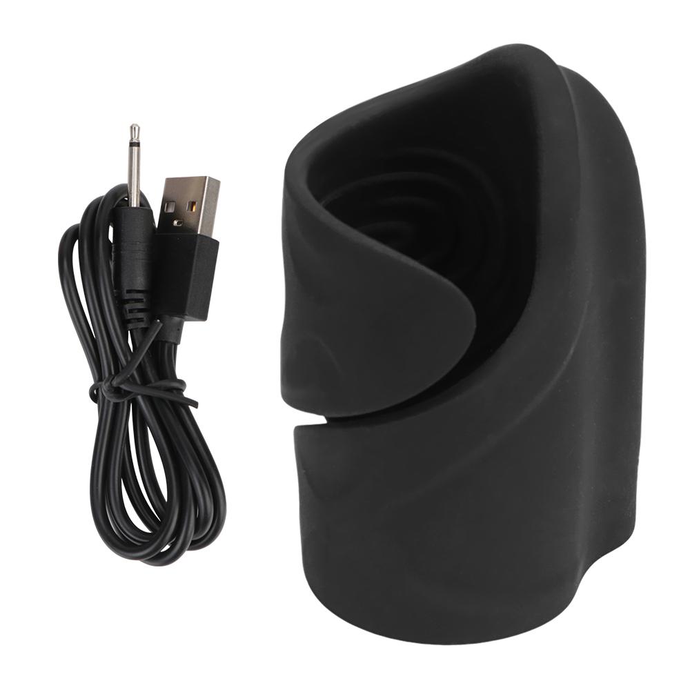 Vibrating Penis Pump Cock Sleeve Vibrators For Men Delay Ejaculation Exerciser On Glans Trainer Sex Toys Male Masturbator Erotic