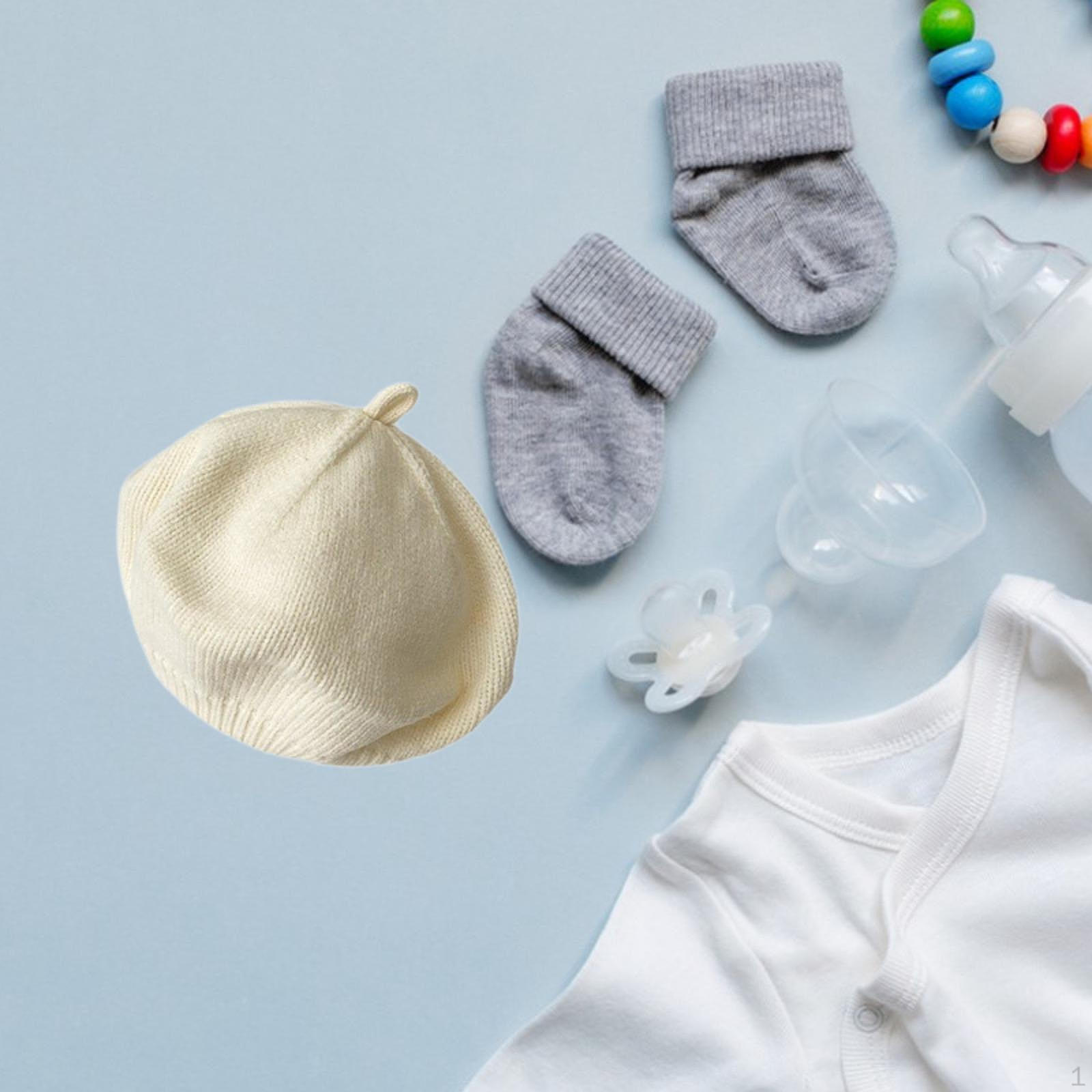 

Beret Hat Newsboy for Little Girls Boys Year білий