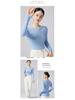 Machine Washable Women's Seamless 100% Pure Wool Round Neck Knit Sweater, 60 Count, 18 Gauge, Autumn Base Layer