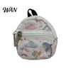 Small Zipper Pouch Mini Backpack Coin Purse, Scratch Resistant Zippered Compartment Doll Accessory Keychain Bag, Waterproof Oxford Cloth Earphone Case