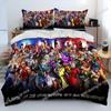 King of Fighters Retro Game 3D NEW Duvet Cover Pillowcase Bedding Set Adult Girl Bedroom Decoration Children Single Double Large