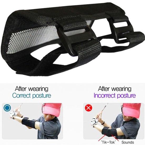 Golf Swing Training Elbow Brace Straight And Turn Arm Golf Swing Trainer for Amend Chicken Wings Swing Posture Correction