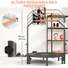 45" Foldable Mini Fitness Trampoline, with Adjustable Foam Handle, Orange