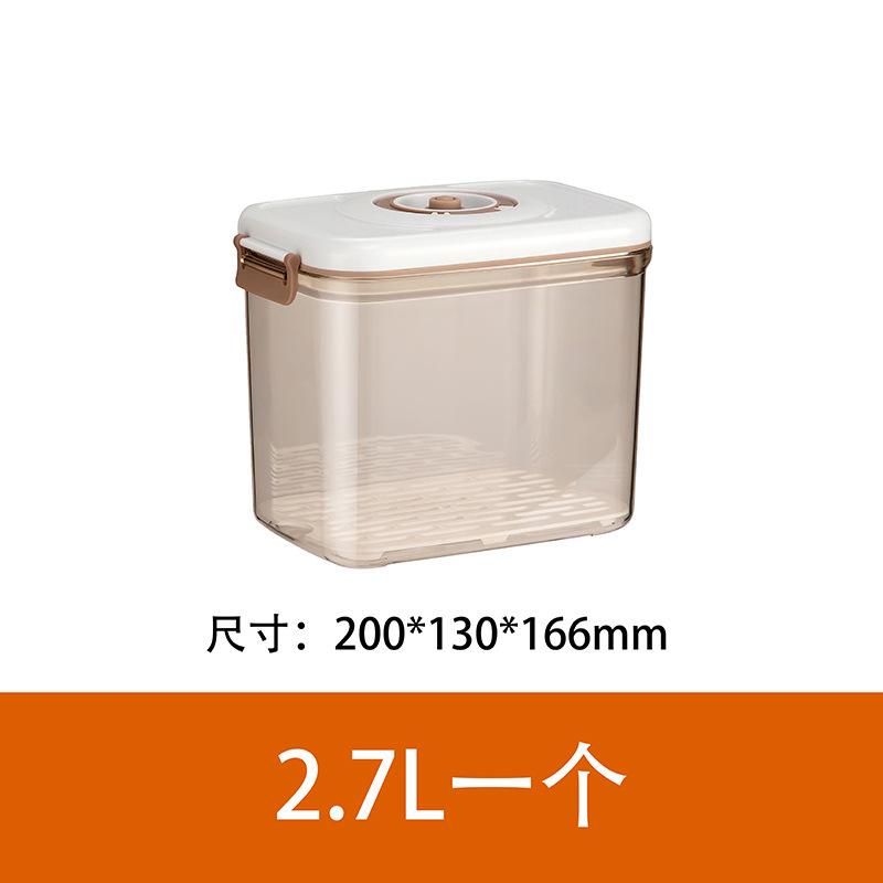 Food Vacuum Storage Box Sealed Kitchen Fresh-Keeping Box Large Capacity Food Transparent Storage Container with Vacuum Pump