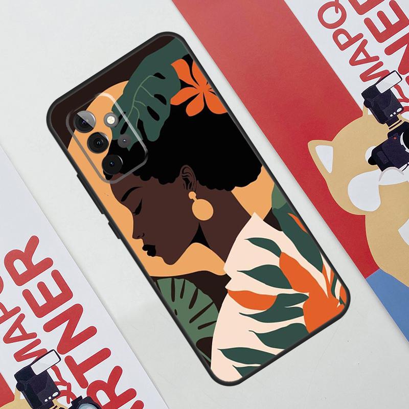 South Africa Woman Case For Samsung Galaxy A06 A16 A36 A56 A55 A35 A33 A53 A13 A23 A17 A54 A34 A14 A52 A32 A15