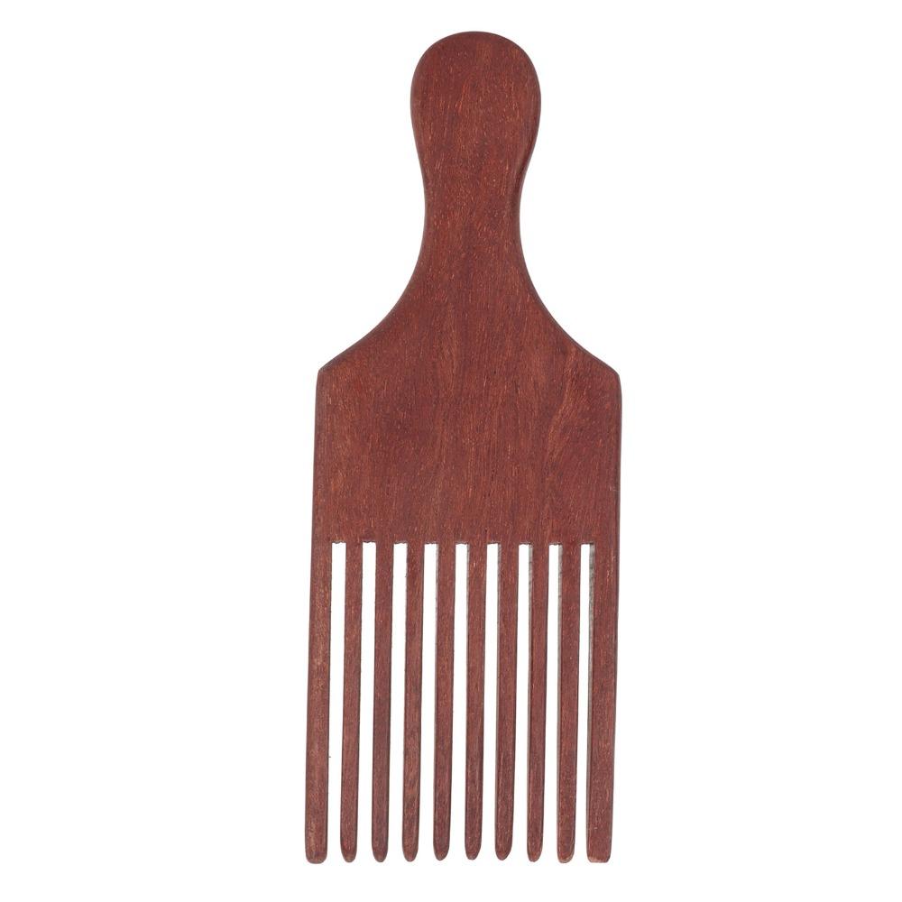 Handcraft Hair Pick Coarse Teeth Beard Comb Portable Weaving Comb  Weaving