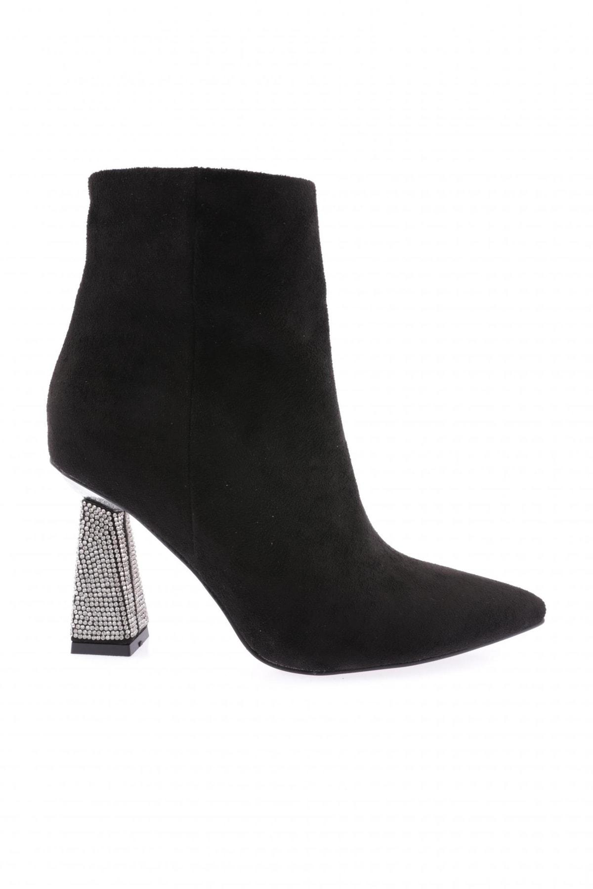 

Женские модные ботинки на кубковом каблуке с каменным каблуком