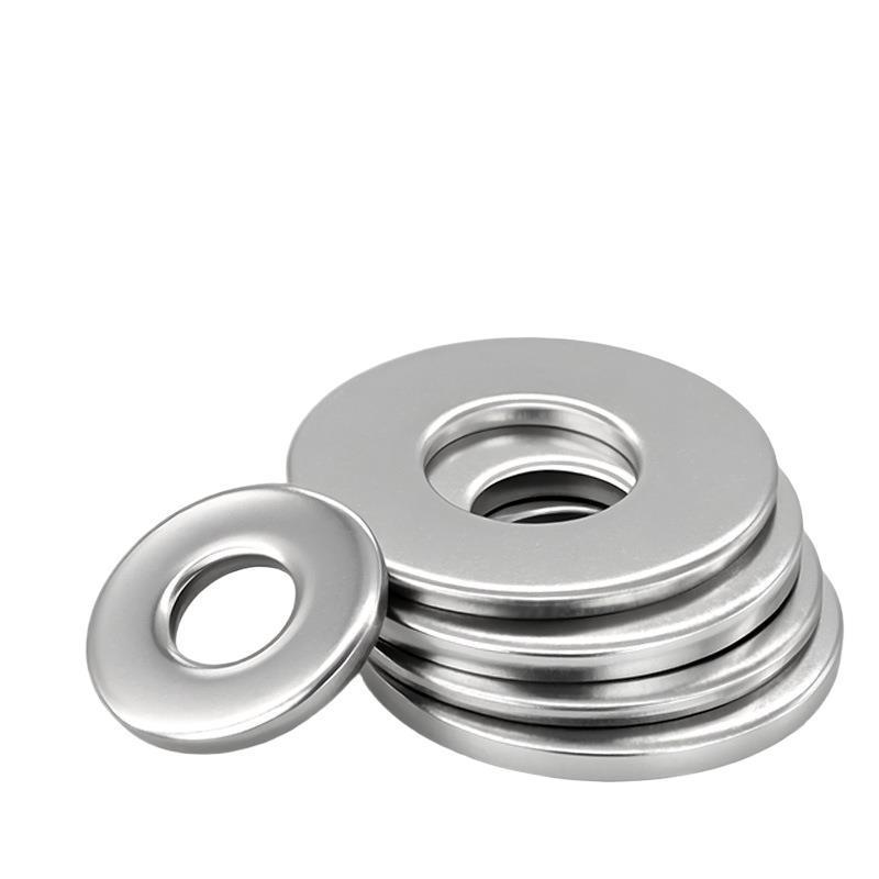 Yigu Oversized Thickened 201 Stainless Steel Flat Washers for M3, M4, M5 Industrial Use