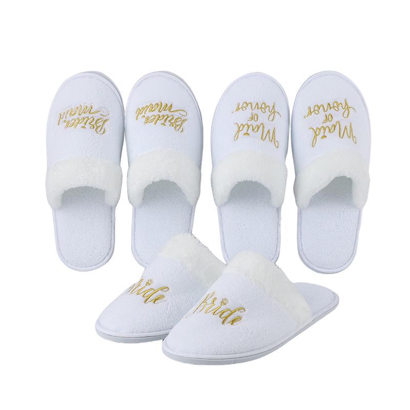Premium Non-Slip Disposable Slippers for Hotels, B&Bs, and Salons - Ideal for Brides and Bridesmaids
