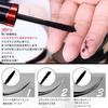 Gevlonecirly Waterproof Mascara Eyelash Extension Thick Natural with Eyelash Curler Set, Long-Lasting, Lash, Finish, 10ml, (Black)