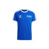 adidas Originals Italy Adicolor Classics 3-Streifen T-Shirt Blau IU2123