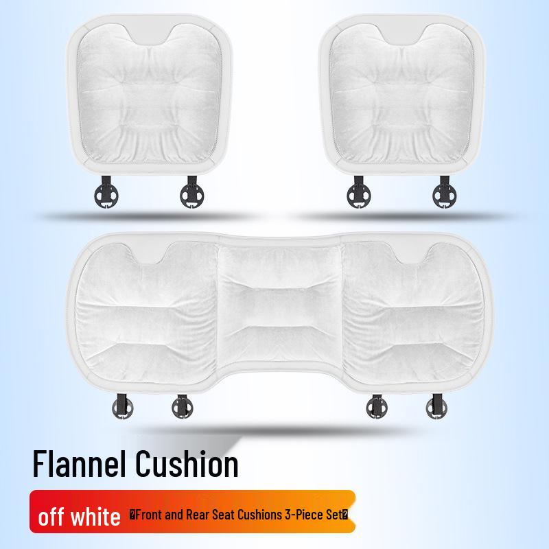 Flannel Warm Car Seat Cushion for Ideal L Series, Xiaomi SU7, YU Series