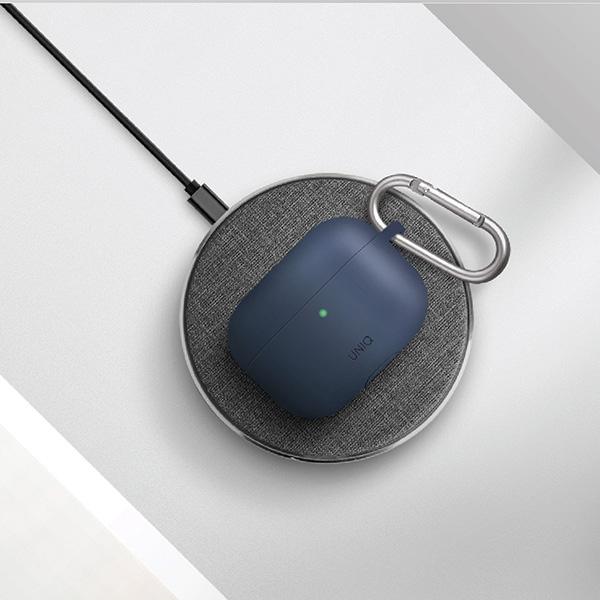 UNIQ Vencer AirPods ProSilicone case gray/charcoal dark gray