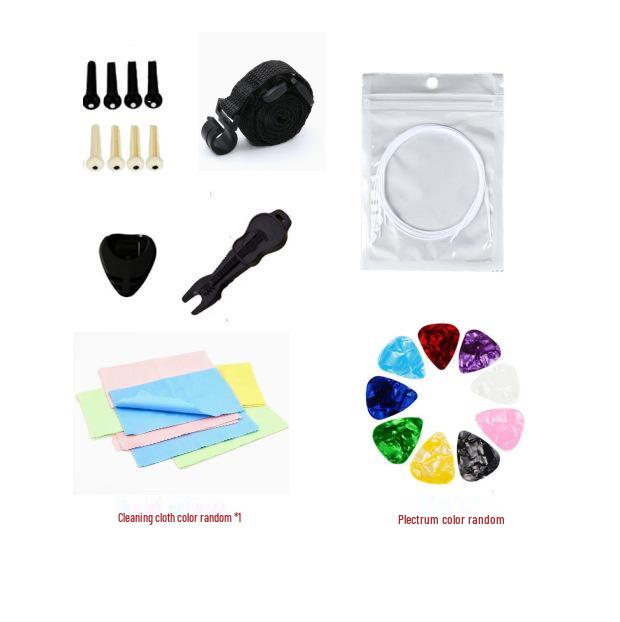 Hot Selling Guitar & Ukulele Accessory Set: Strings & Picks - Customizable Options