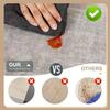 Popular square cloth pattern placemat waterproof and oil-proof table mat thermal insulation mat leather premium hotel meal